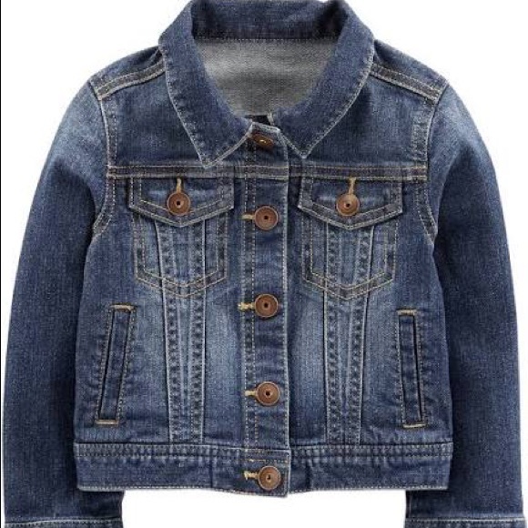 Simple Joys by Carter's Toddler Girls' Denim Jacket 24M - Picture 2 of 15